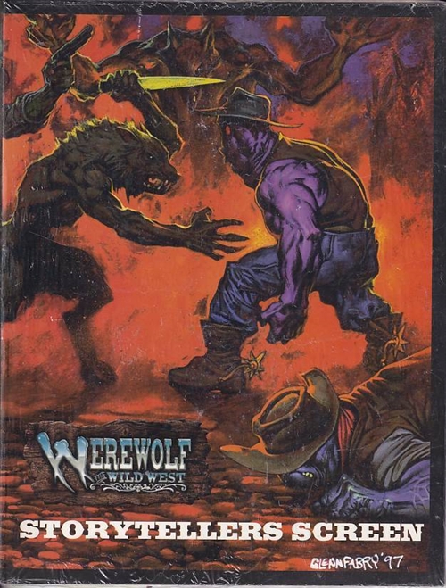 Werewolf the Wild West - Storytellers Screen (Genbrug)